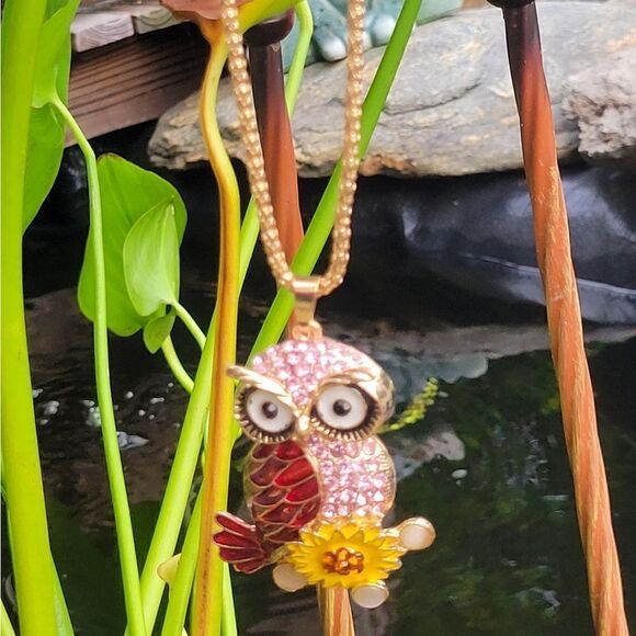 Owl Necklace - Picture 7 of 9
